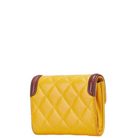 CHANEL Matelasse Coco Mark Wallet/Coin